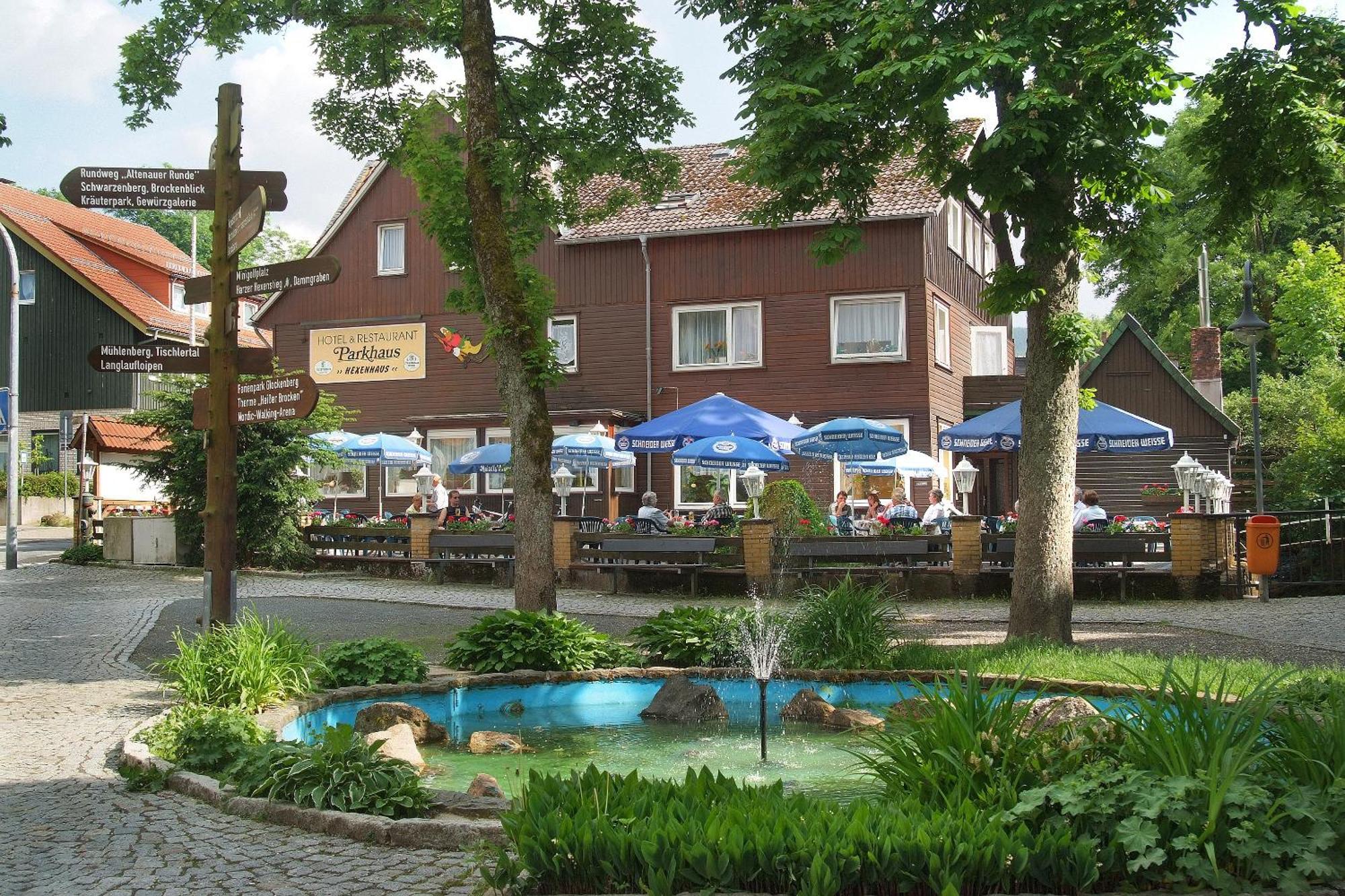 Hotel-Cafe-Restaurant Parkhaus Альтенау Экстерьер фото