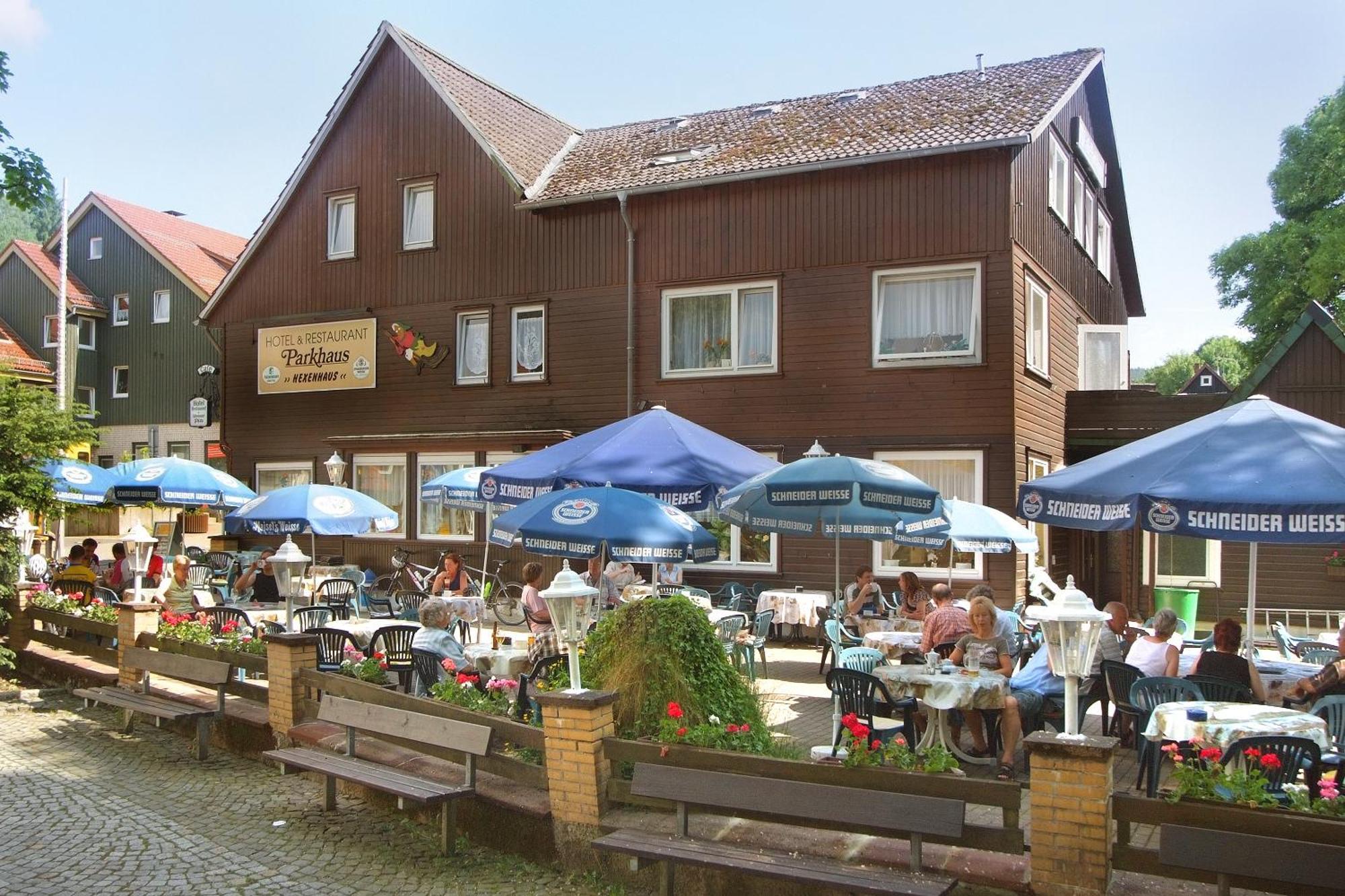 Hotel-Cafe-Restaurant Parkhaus Альтенау Экстерьер фото